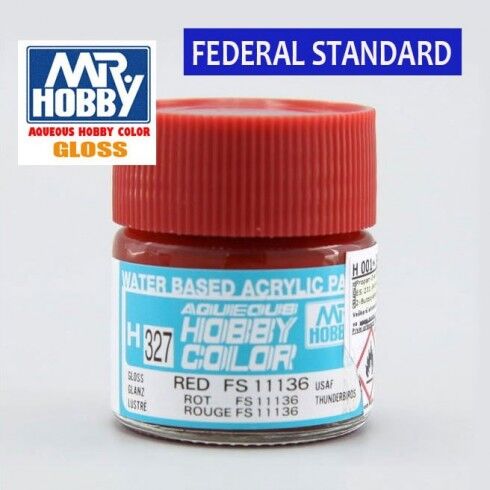 AQUEOUS -H327- RED FS11136 -ROJO- (MR. COLOR) 10ML