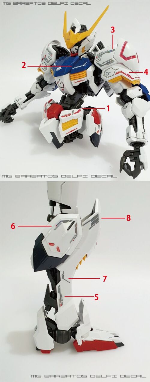 DELPI DECAL - 1/100 BARBATOS - NORMAL