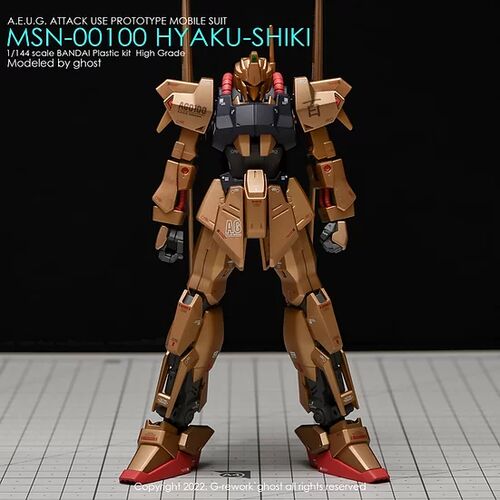 G-REWORK -HG- MSN-00100 HYAKUSHIKI