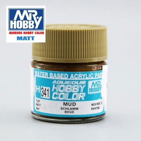 AQUEOUS -H341- MUD -- (MR. COLOR) 10ML