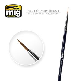 AMMO PREMIUM MARTA KOLINSKY ROUND BRUSH 1
