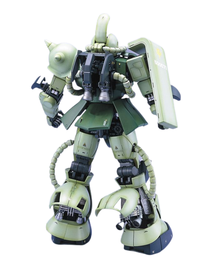 GUNDAM PG -02- MS-06F ZAKU II 1/60