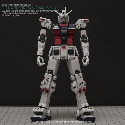 G REWORK -MG- FULL ARMOR GUNDAM VER KA