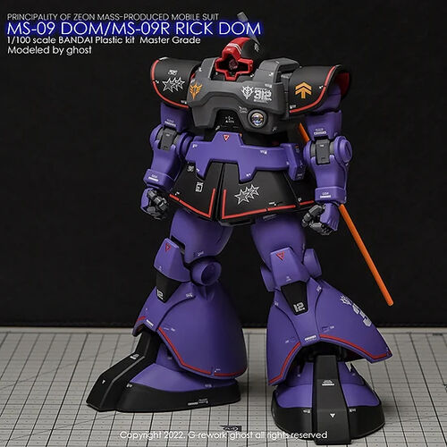 G REWORK -MG- MS-09 DOM / MS-09R RICK DOM