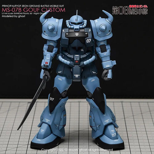 G REWORK -HG- MS-07B-3 GOUF CUSTOM