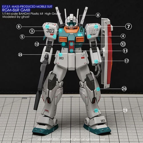 G REWORK -HG- RGM-86 GM III